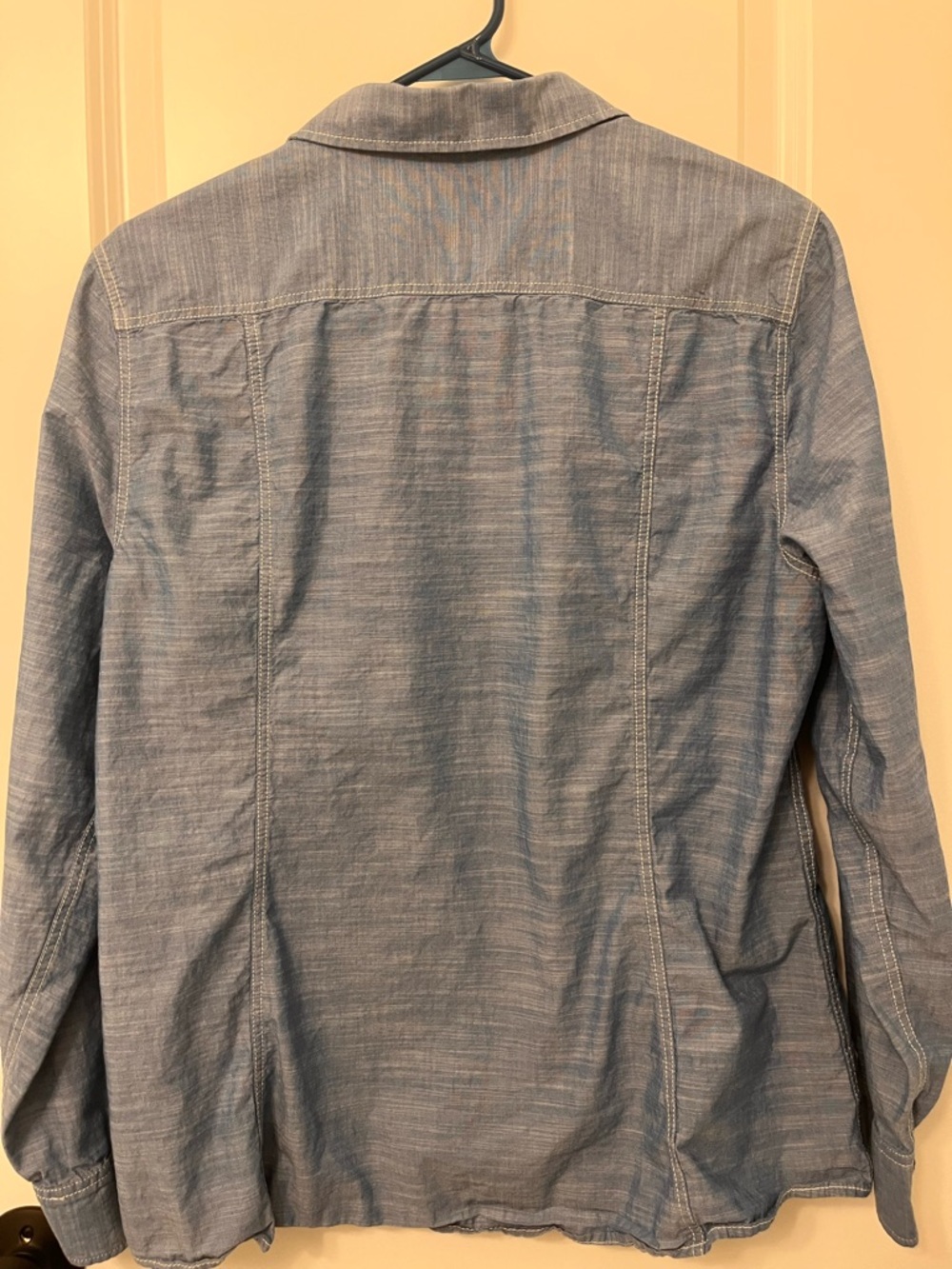 Ladies Port Authority XL Button Down Blue Penn State Alumni Association Top - Picture 4 of 5